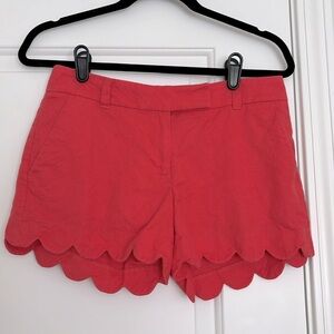 J. Crew scalloped shorts